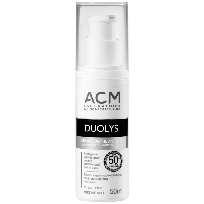 Crème Solaire - ACM - Duolys - Anti-Age - SPF50+ - 50ml - Hypoallergénique