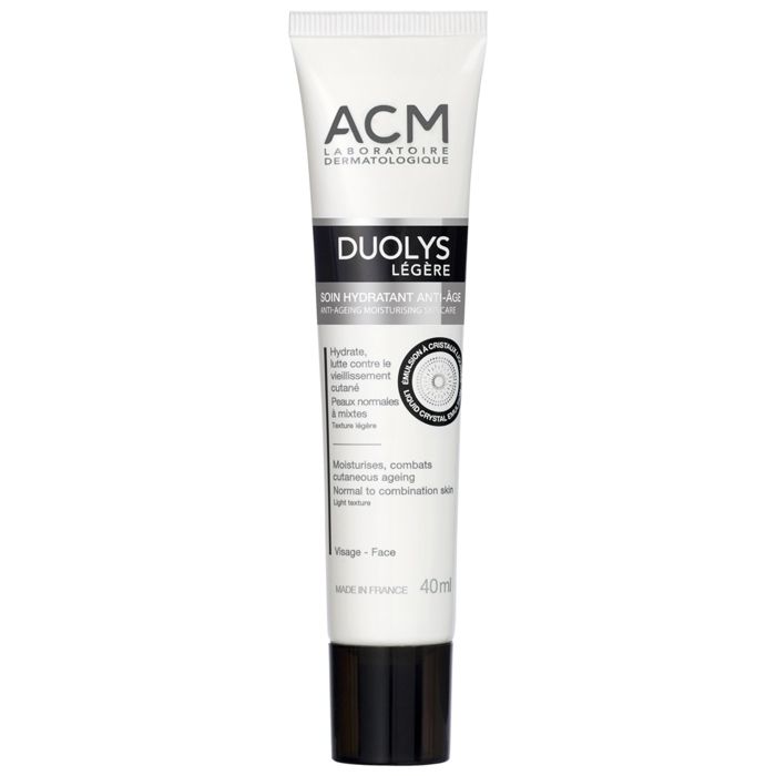 Soin Hydratant Anti-âge - ACM - Duolys Légère - 40ml - Peaux normales à mixtes - Texture fluide