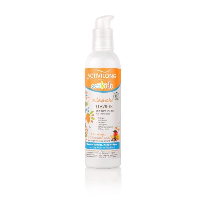 ACTIVILONG Leave-In Actikids Ti Milkshake - Mangue et Amande douce - 240 ml