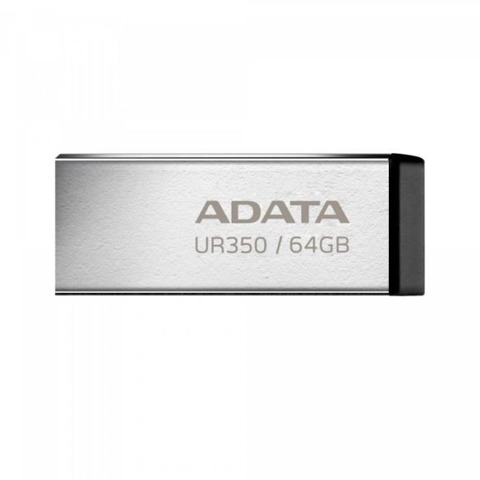 Adata Pendrive UR350 64GB USB3.2 Gen1 Metal black - 4711085945129