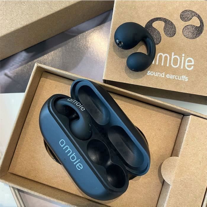 Écouteurs sans fil - Bluetooth - Étanche - Autonomie 8h - Microphone intégré - Intra-auriculaire