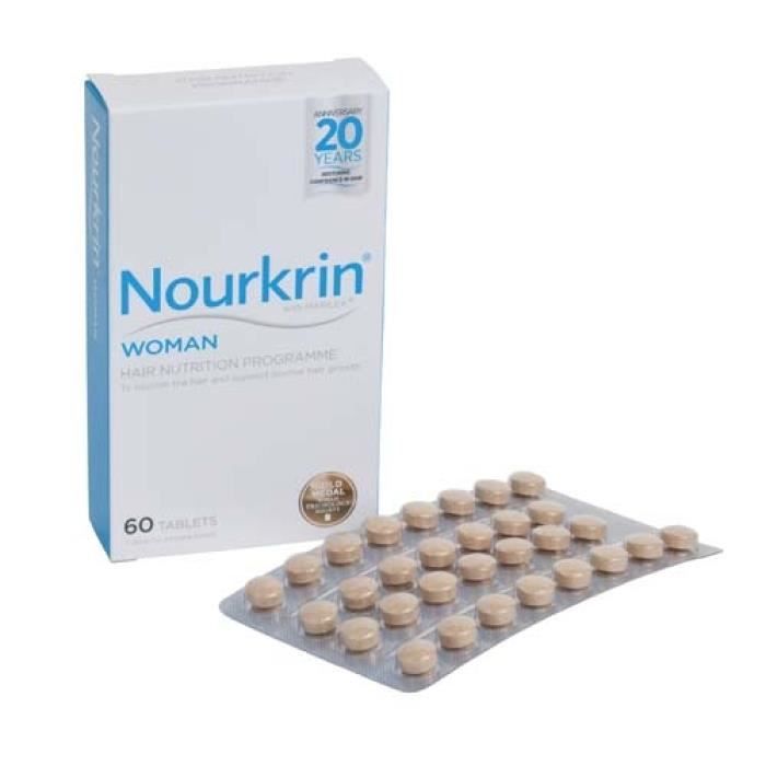 Nourkrin - Pilules Contre la Chute de Cheveux pour Femmes