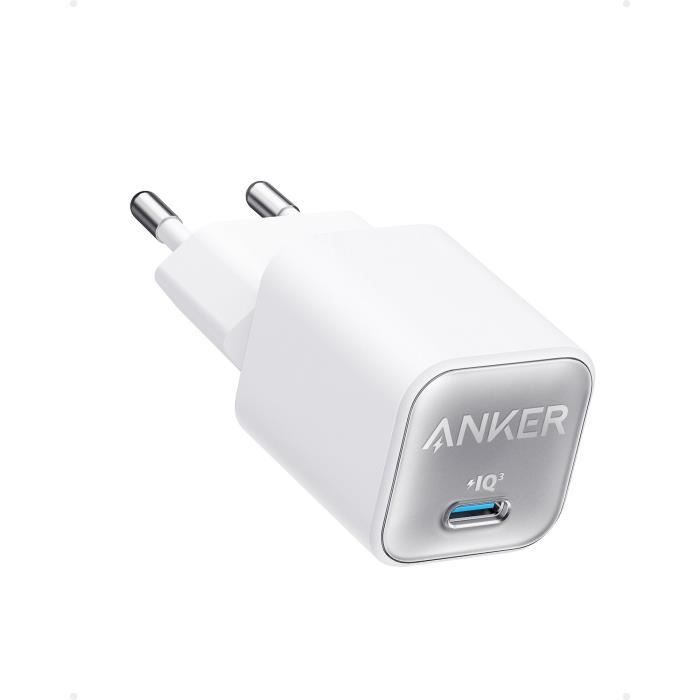 Chargeur USB C - Anker - 511 (Nano 3) - 30 W - Protection thermique - GaN
