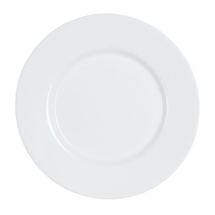 Assiette à dessert - Luminarc - Everyday - 19cm - Opale - Résistante aux ébréchures