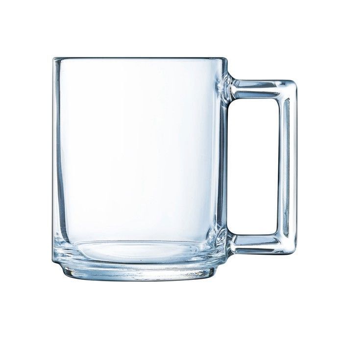 Mug - Luminarc - A La Bonne Heure - Verre trempé - 25cl - Compatible lave-vaisselle