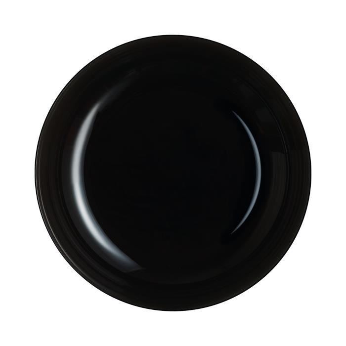 Assiette Soup Pho - Luminarc - Friend's Time Experience - 17 cm - Verre trempé - Noir