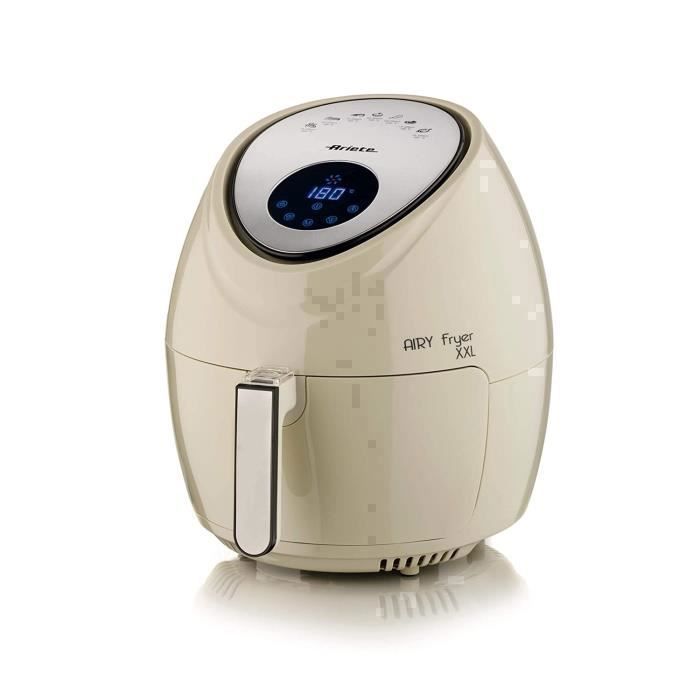 Friteuse - ARIETE - MAX 2,5 KG - Beige - 1800W - 5,5L - 80-200°C