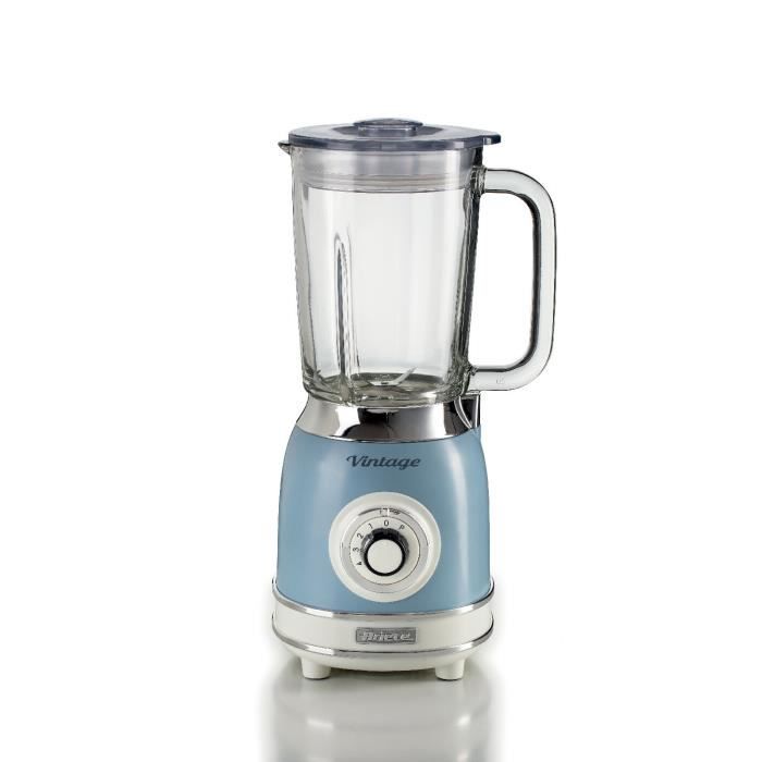 BLENDER VINTAGE GLASS 1000 WATTS 583 BLEU ARIETE