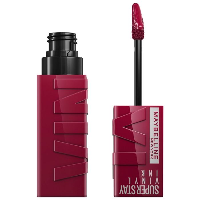 Rouge à lèvres - Maybelline New York - Superstay Vinyl Ink - 30 Unrivaled - Effet Vinyl - 4,2ml