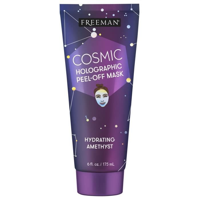 Freeman Masque Peel-Off Cosmic Holographic, 6 fl oz (177 ml) - Améthyste hydratante