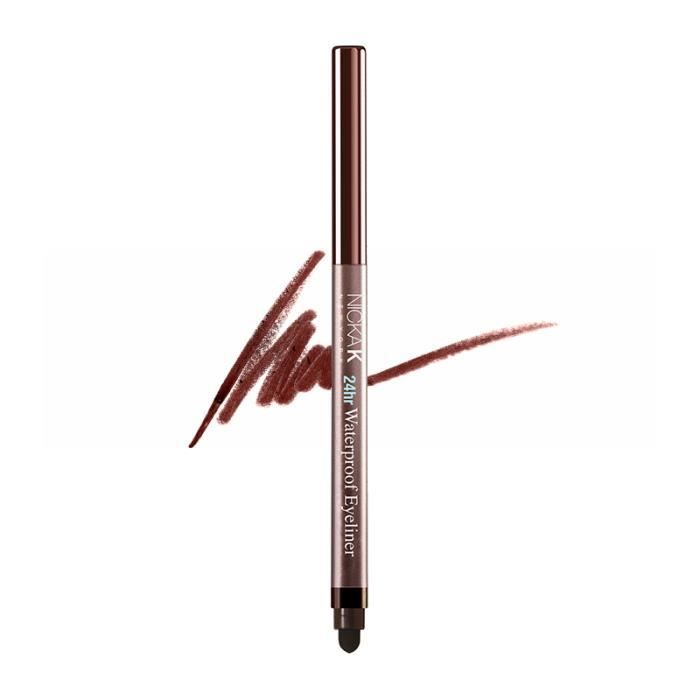 Eye liner waterproof 24h - Nicka K - NYA41 brun foncé