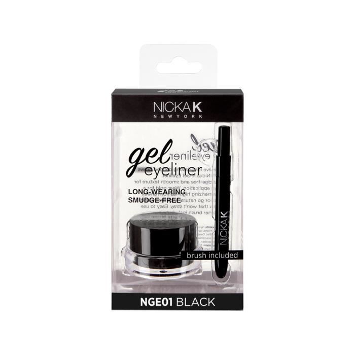 GEL EYELINER - BLACK Nicka K