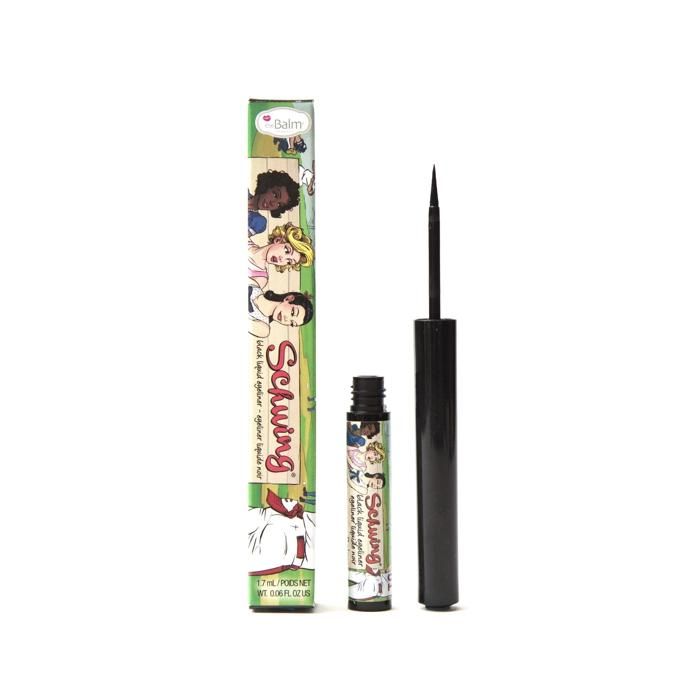 Eye Liner - The Balm - Schwing - Noir Mat - Applicateur Pinceau - Pigments Concentrés