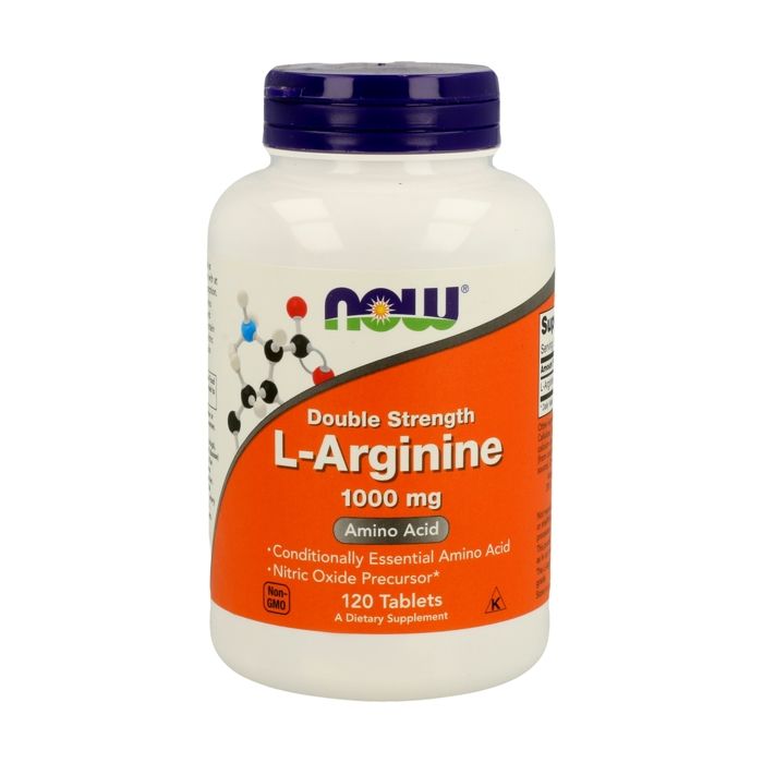 Now L-Arginine 1000mg (120 comprimés)