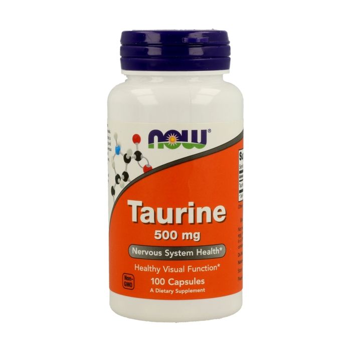 Now Foods | TAURINE 500mg - 100 caps