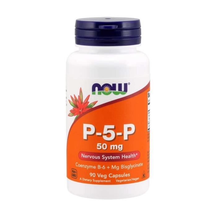 Compléments alimentaires P5P 50 MG BI3802 , NOW Foods,