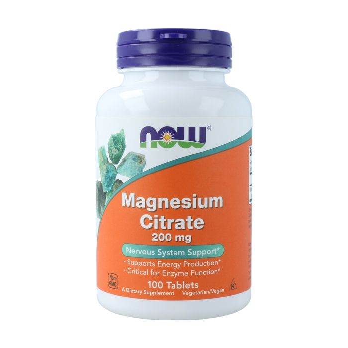 Complement alimentaire Now Magnésium Citrate (100 comprimés)