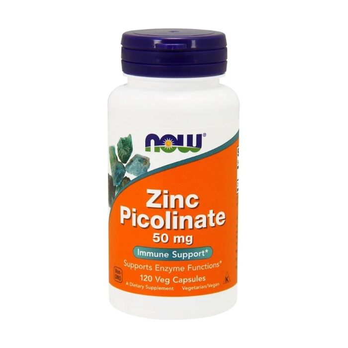 Compléments alimentaires Zinc Picolinate 50 MG BI3795 , NOW Foods,