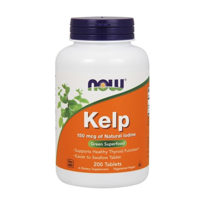 NOW FOODS Kelp 150mcg 200 Comprimés