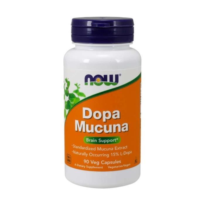 Now+Dopa Mucuna 90 capsules végétales
