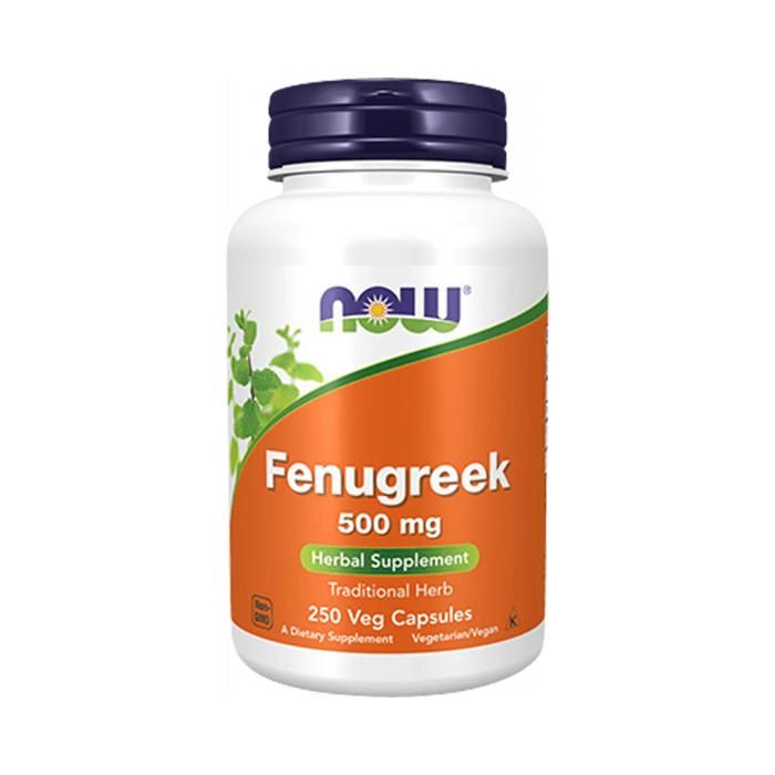 Fenugrec 500 mg 250 cap Sans saveur Now Foods Pack Nutrition Sportive