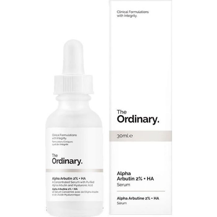 THE ORDINARY ALPHA ARBUTINE 2% + HA SÉRUM ANTI HYPER-PIGMENTATION 30 ml