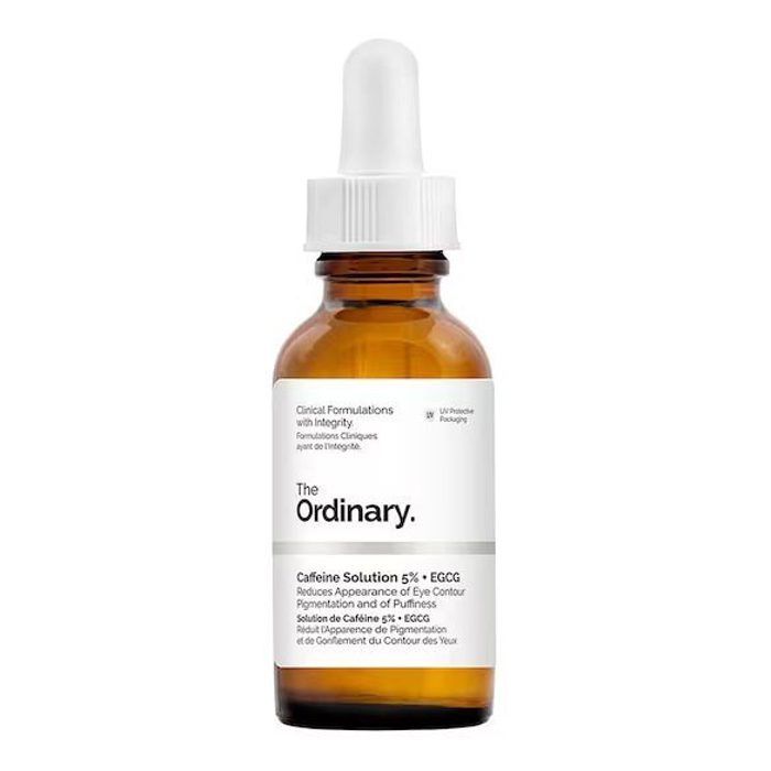 Sérum Contour Des Yeux - THE ORDINARY - Solution À La Cafeine 5% + EGCG - Vegan - 30 ml - Anti-cernes