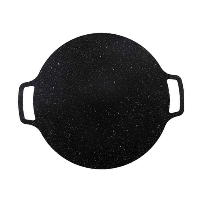 Poêle à barbecue coréenne pour dessus de cuisinière sans fumée 30cm