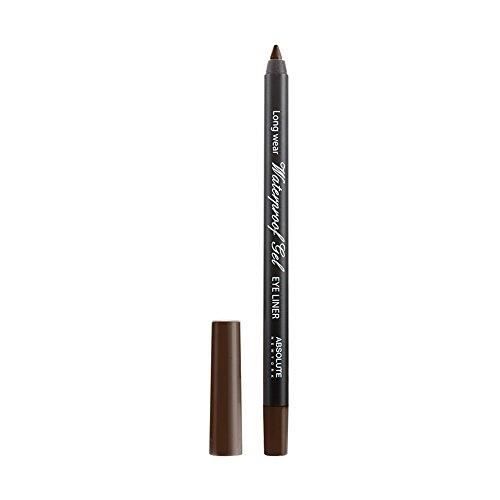 Absolute New York Waterproof Gel Eye Liners (Dark Brown (NFB83))