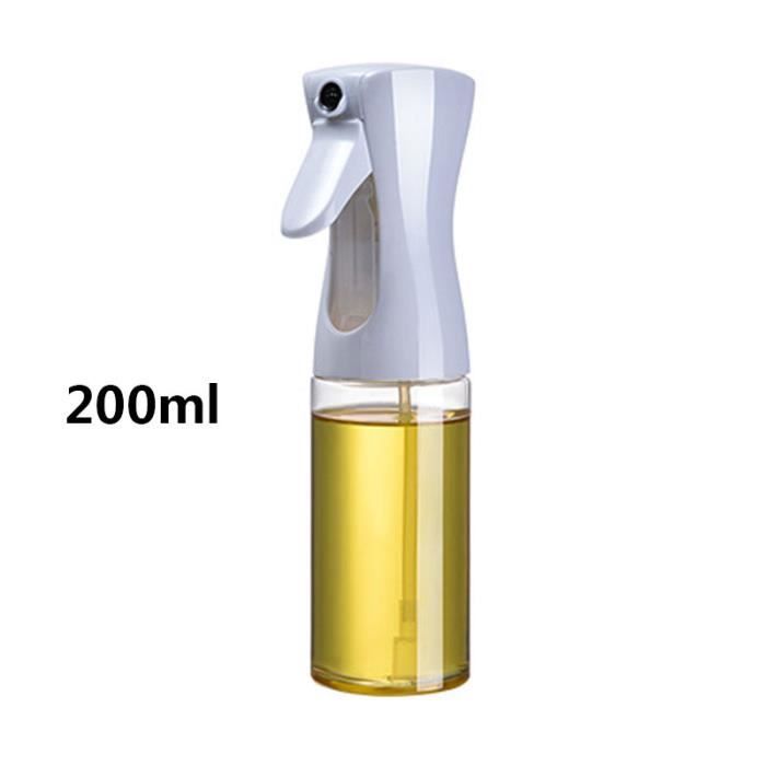 Ensemble d ustensiles de cuisine,Friteuse à Air,vaporisateur d'huile d'olive,bouteille,pulvérisateur,Gadgets de - 200ml white