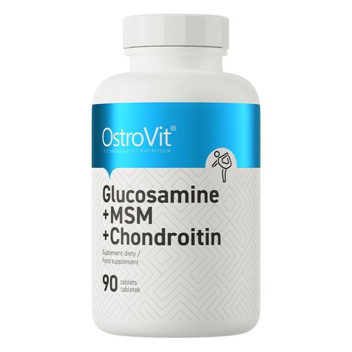 OSTROVIT Glucosamine + MSM + Chondroïtine (Glucosamine, MSM, Chondroïtine) 90 comprimés