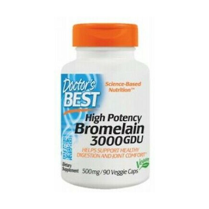 Doctor's Best High Potency Bromelain 3000 GDU 90 gélules végétales