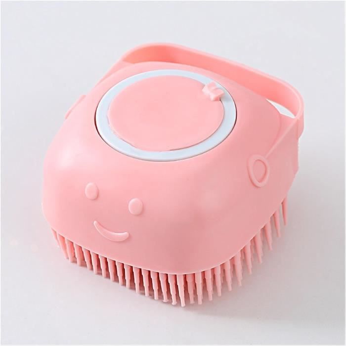 Brosse pour animaux - Modèle B[x9206] - Silicone souple - Massage doux - Toilettage agréable