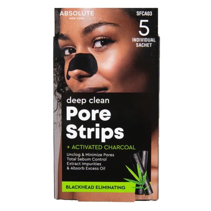 Patch nez - Charbon - Vegan - Mixte - Tous types de peau - Noir