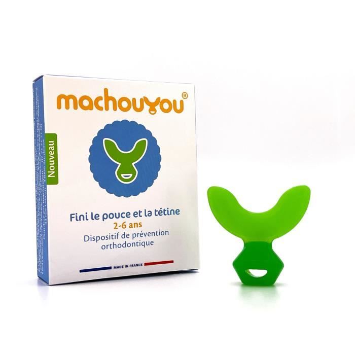 Tétine - MACHOUYOU - KIWI - De 2 à 6 ans - Silicone sans BPA