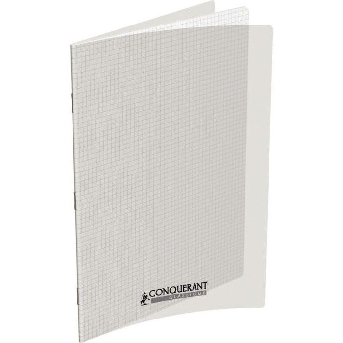 Cahier - CONQUERANT - 96 pages - 90 g - Couverture polypropylène - Format 24 x 32 cm