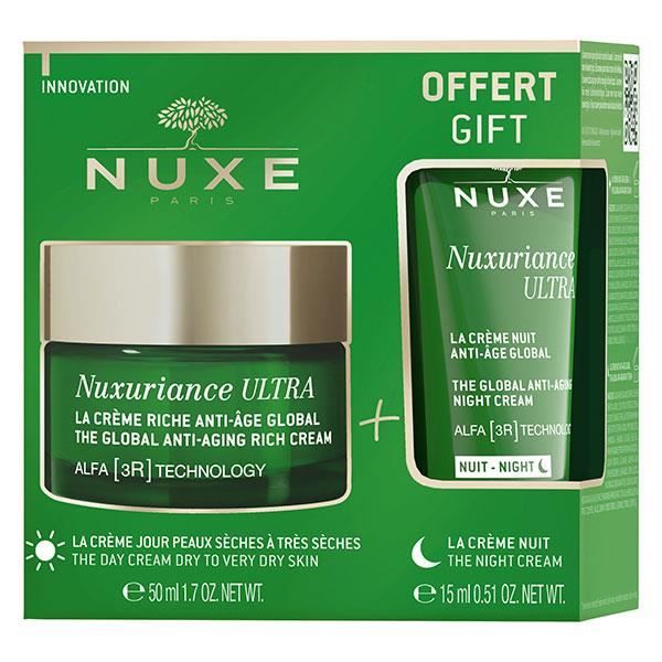 Kit Anti-Âge - NUXE - Nuxuriance Ultra - 65ml - Peaux Sèches - Sans Parabène