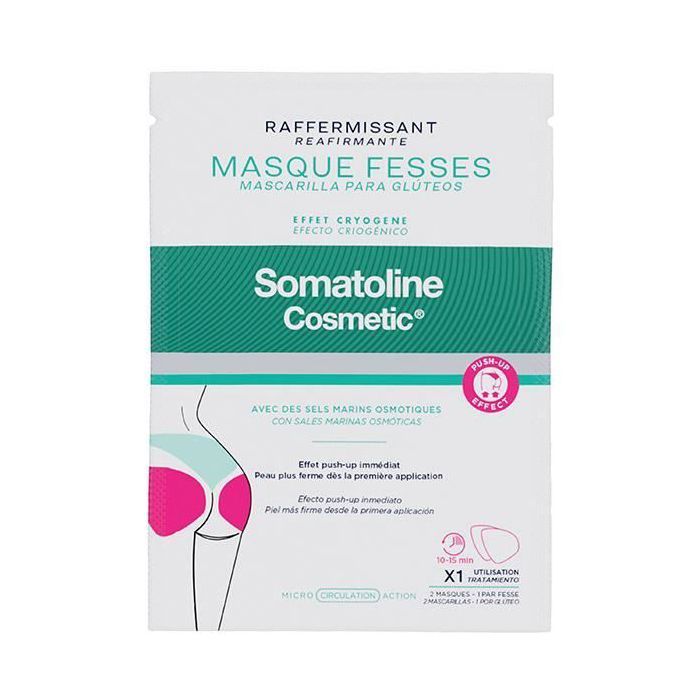Masque Tissu - Somatoline - Push Up - Effet tonifiant - Cryothérapie - Pour femmes