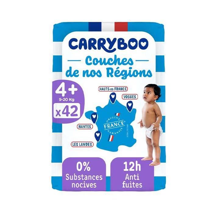 Carryboo Couches de nos régions Taille 4+ (9-20kg)