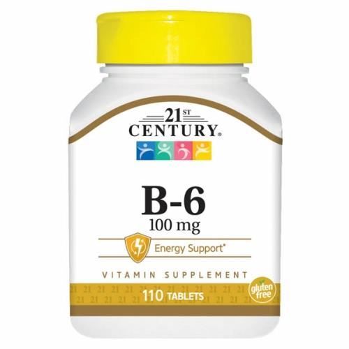 21st Century Vitamine B-6 - Vitamines - Suppléments - 110 onglets
