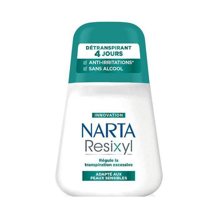 Narta Détranspirant Femme Bille Resixyl 50ml