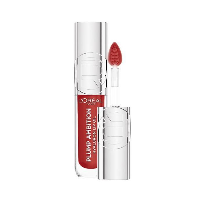 L'Oréal Paris Plump Ambition Huile à Lèvres Repulpante à l'Acide Hyaluronique Cherry Cherie