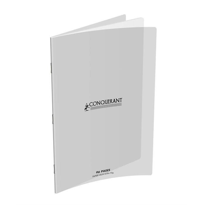 Cahier Dessin 240 x 320 mm Couv Polypro 96 Pages Unies Blanc