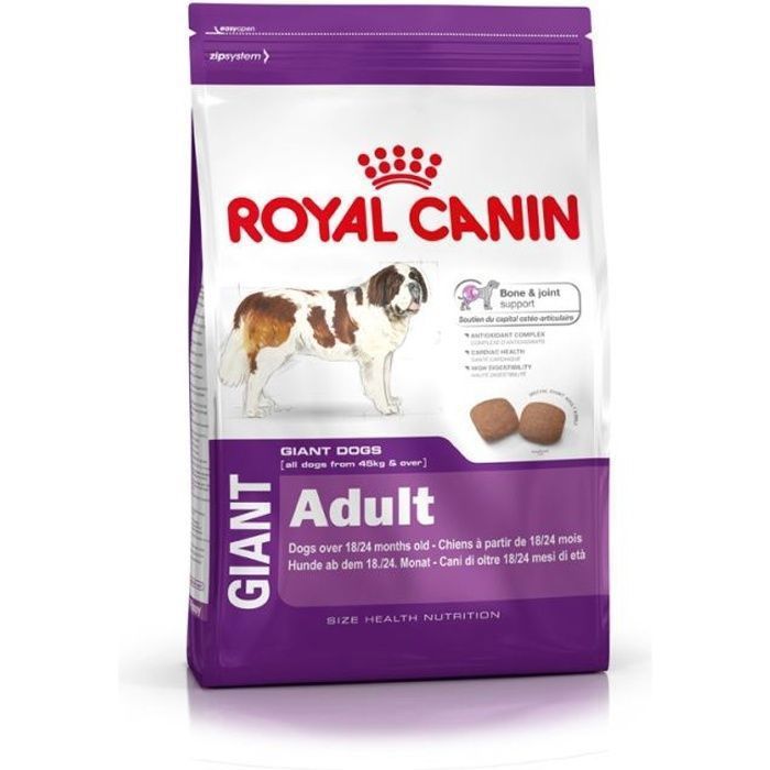 Croquettes Royal Canin Giant Adulte Sac 15 kg