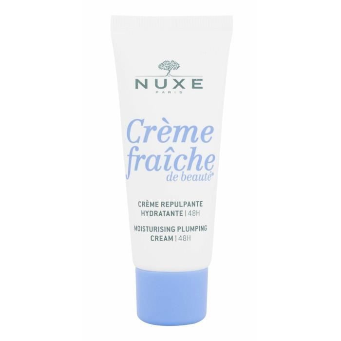 Crème Hydratante Repulpante - Nuxe - 30ml - Vegan - Peau Normale - Naturel