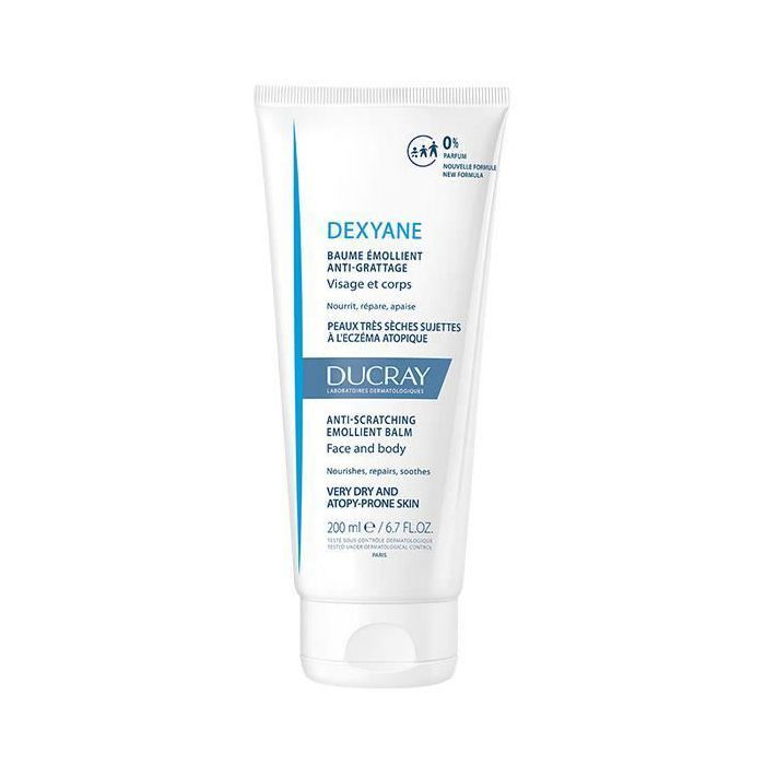 Baume émollient - Ducray - Dexyane - 200ml - Hypoallergénique - Peaux très sèches