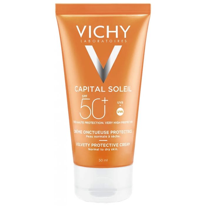 Crème solaire - Vichy - Idéal Soleil - SPF50+ - Texture onctueuse - Non comédogène