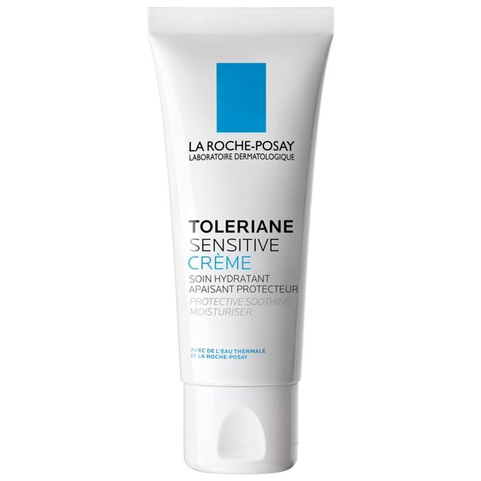 Crème Hydratante Visage - La Roche Posay - Tolériane Sensitive - 40ml - Hypoallergénique - Peaux sensibles