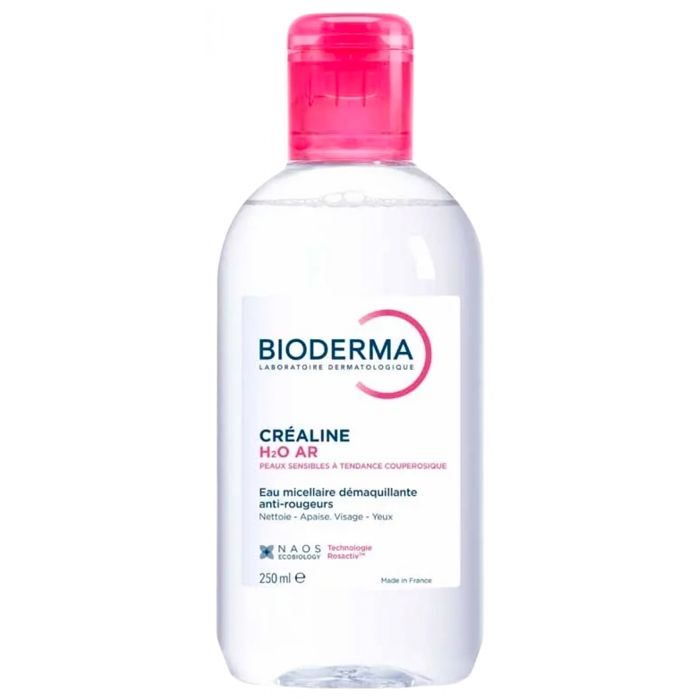 Eau Micellaire - Bioderma - Créaline H20 AR - 250ml - Anti-Rougeurs - Peaux Sensibles
