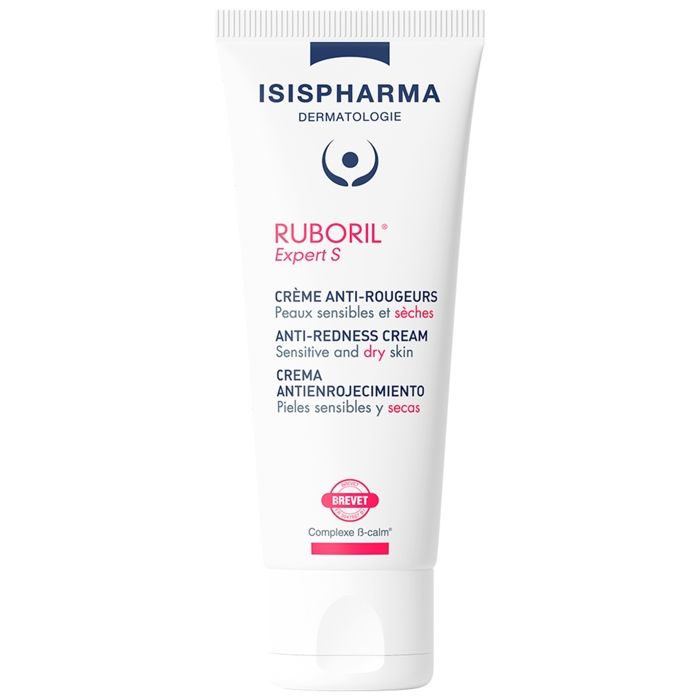Crème Anti-rougeurs - Isispharma - Ruboril Expert S - 40ml - Hypoallergénique - Peaux Sèches